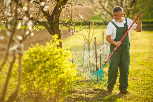 Gardeners in Brixton using eco-friendly materials